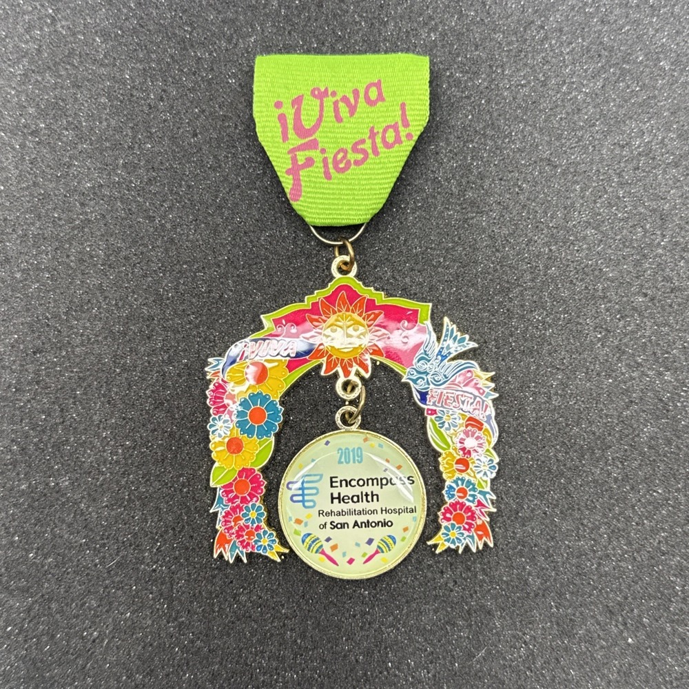 2019 Encompass Health Rehab Hospital Fiesta Medal San Antonio TX Collectible
